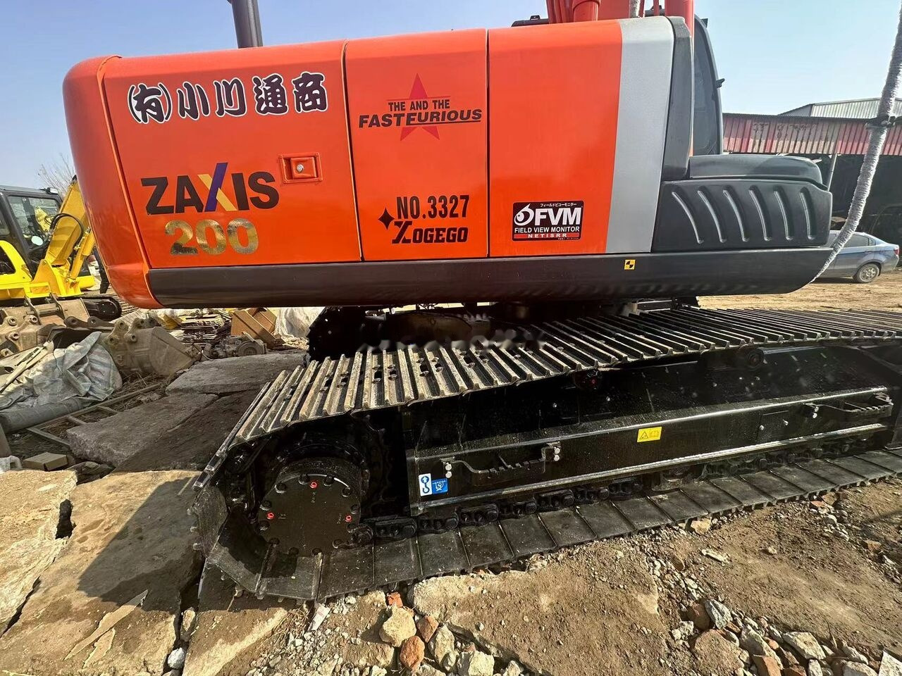 Hitachi ZX200 - Kettenbagger: das Bild 5 Hitachi ZX200 - Kettenbagger: das Bild 5