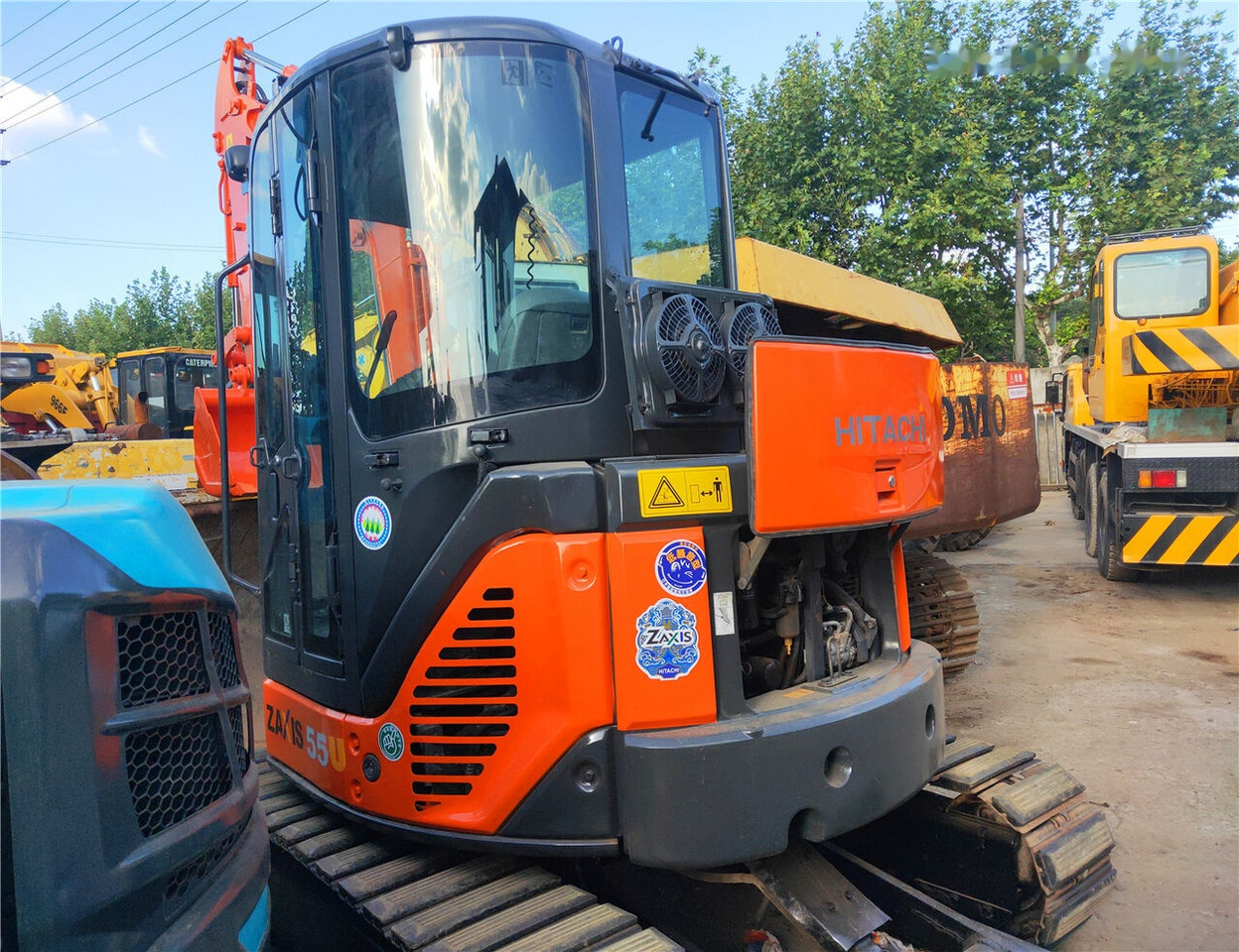 Hitachi ZX55UR - Minibagger: das Bild 5 Hitachi ZX55UR - Minibagger: das Bild 5