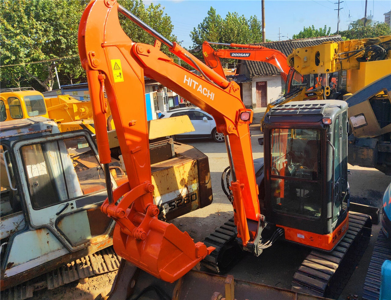 Hitachi ZX55UR - Minibagger: das Bild 2 Hitachi ZX55UR - Minibagger: das Bild 2