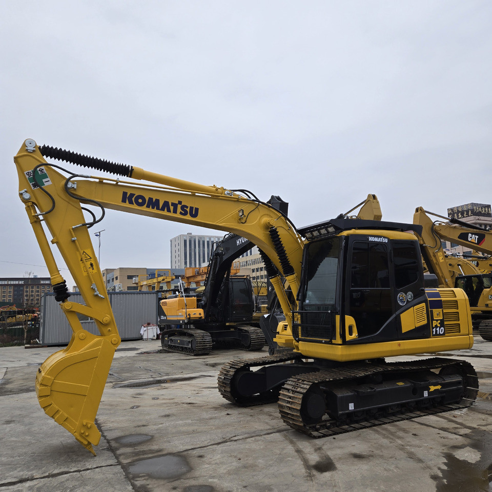 KOMATSU PC110 - Kettenbagger: das Bild 5 KOMATSU PC110 - Kettenbagger: das Bild 5