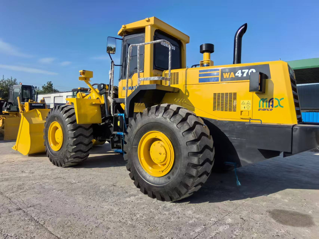 KOMATSU WA470 - Radlader: das Bild 4 KOMATSU WA470 - Radlader: das Bild 4