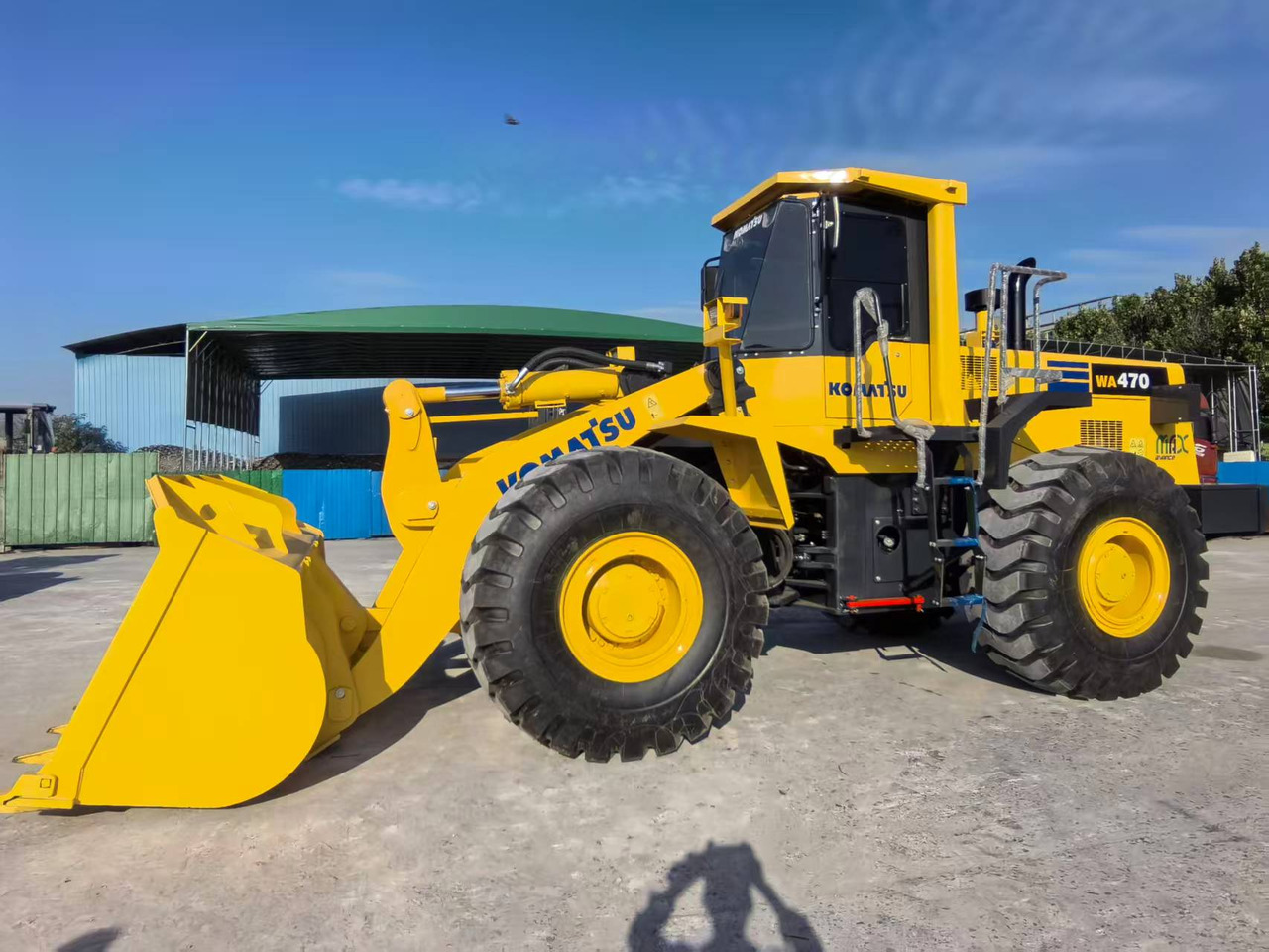 KOMATSU WA470 - Radlader: das Bild 3 KOMATSU WA470 - Radlader: das Bild 3