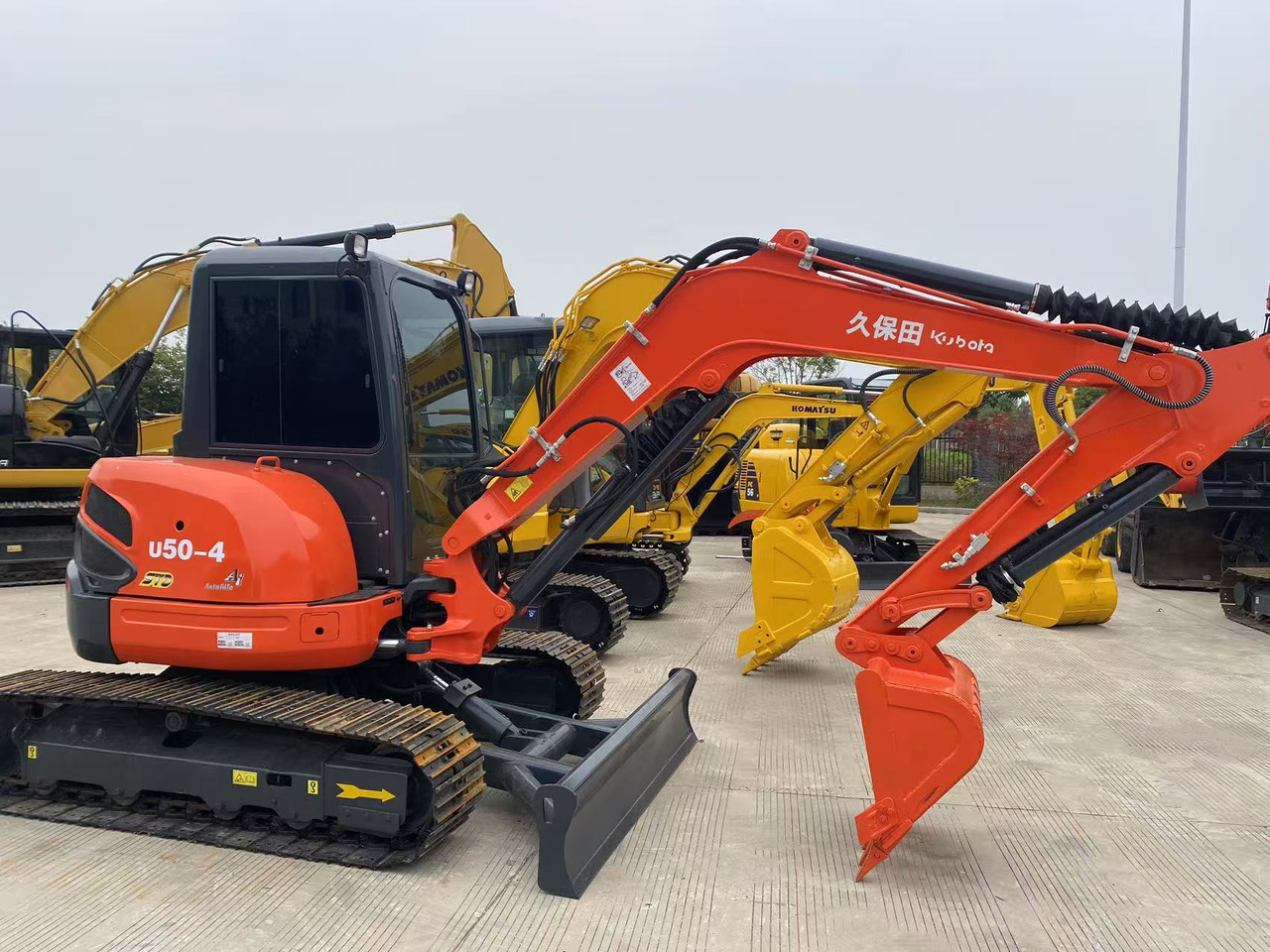 KUBOTA U50 - Minibagger: das Bild 4 KUBOTA U50 - Minibagger: das Bild 4