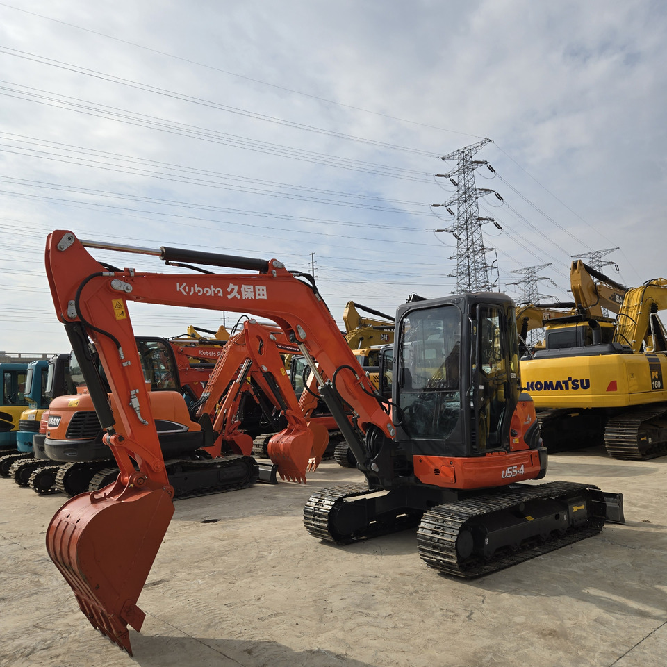 KUBOTA U55-4 - Minibagger: das Bild 4 KUBOTA U55-4 - Minibagger: das Bild 4
