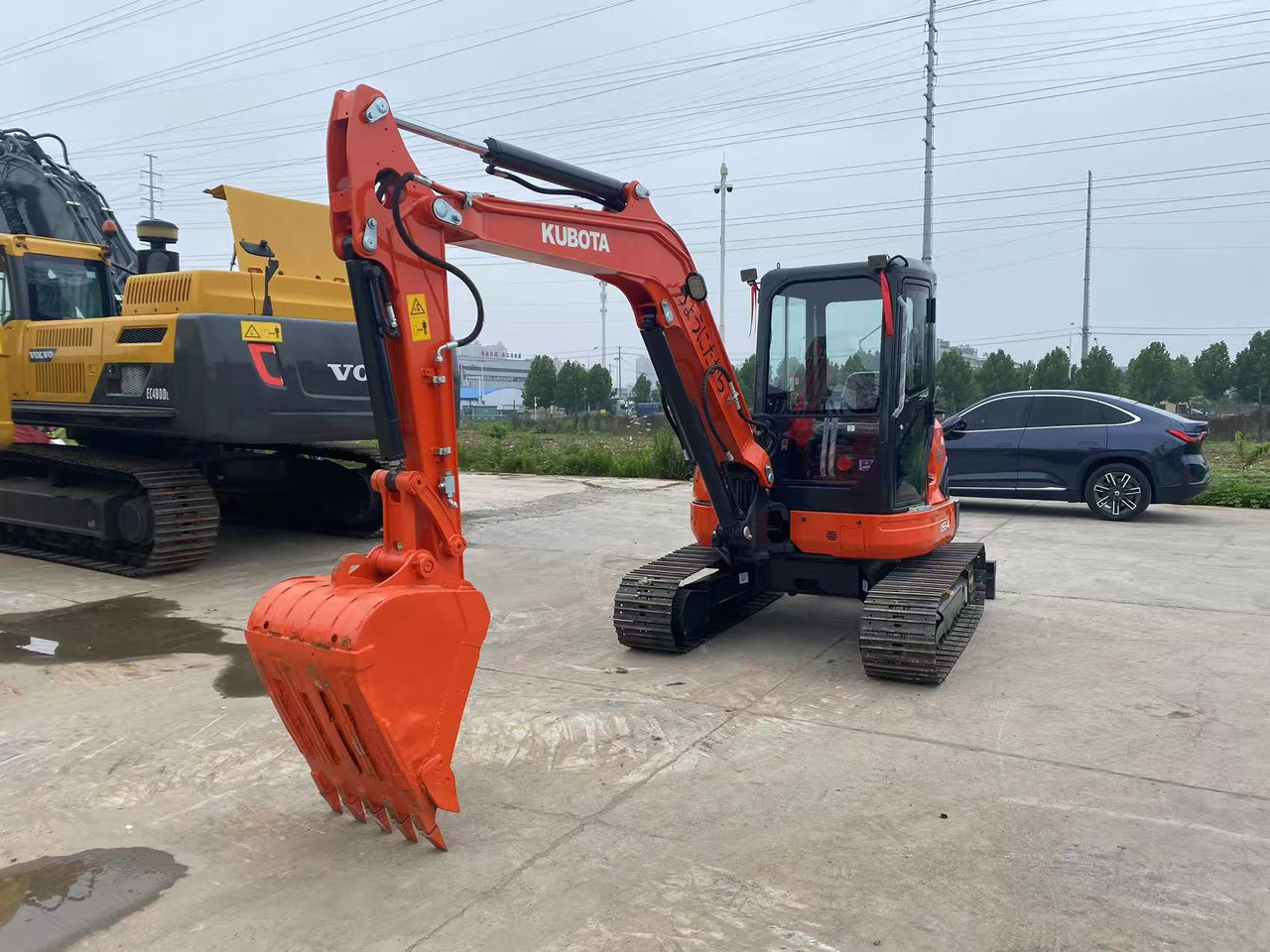 KUBOTA U55-4 - Minibagger: das Bild 5 KUBOTA U55-4 - Minibagger: das Bild 5