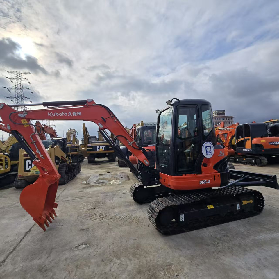 KUBOTA U55-4 - Minibagger: das Bild 1 KUBOTA U55-4 - Minibagger: das Bild 1