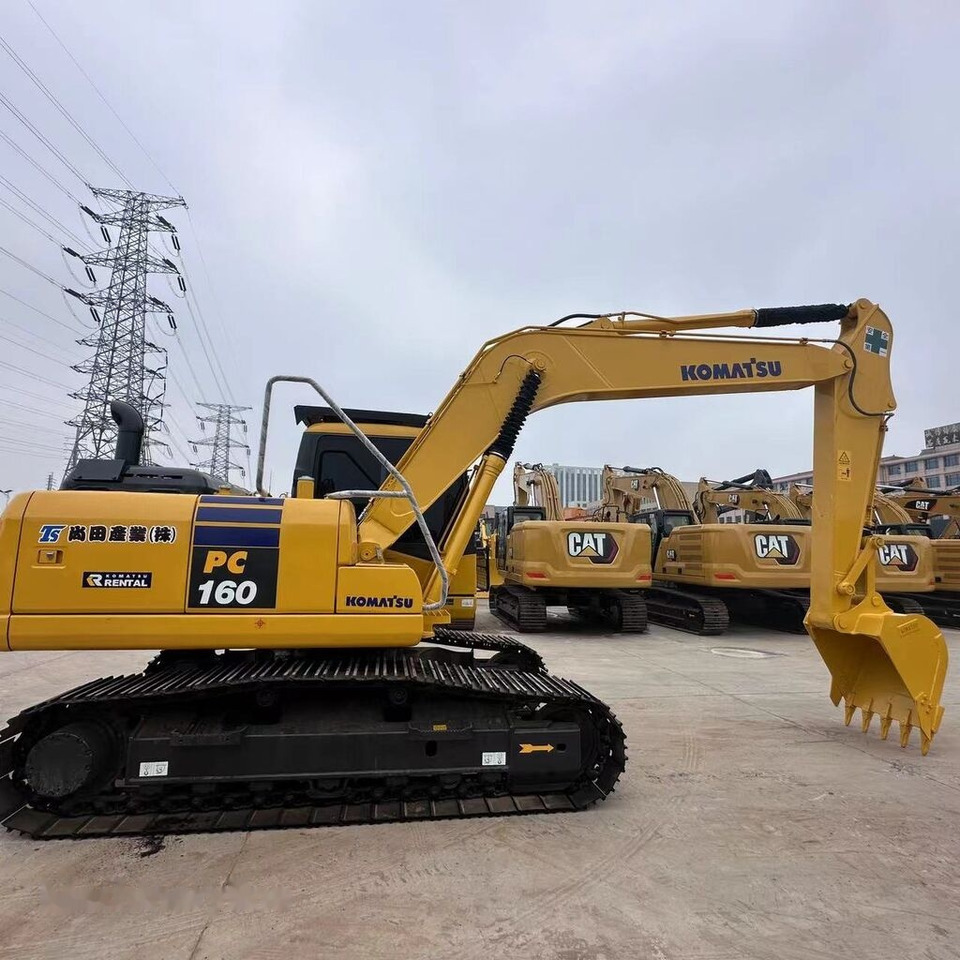 Komatsu PC160 - Kettenbagger: das Bild 2 Komatsu PC160 - Kettenbagger: das Bild 2