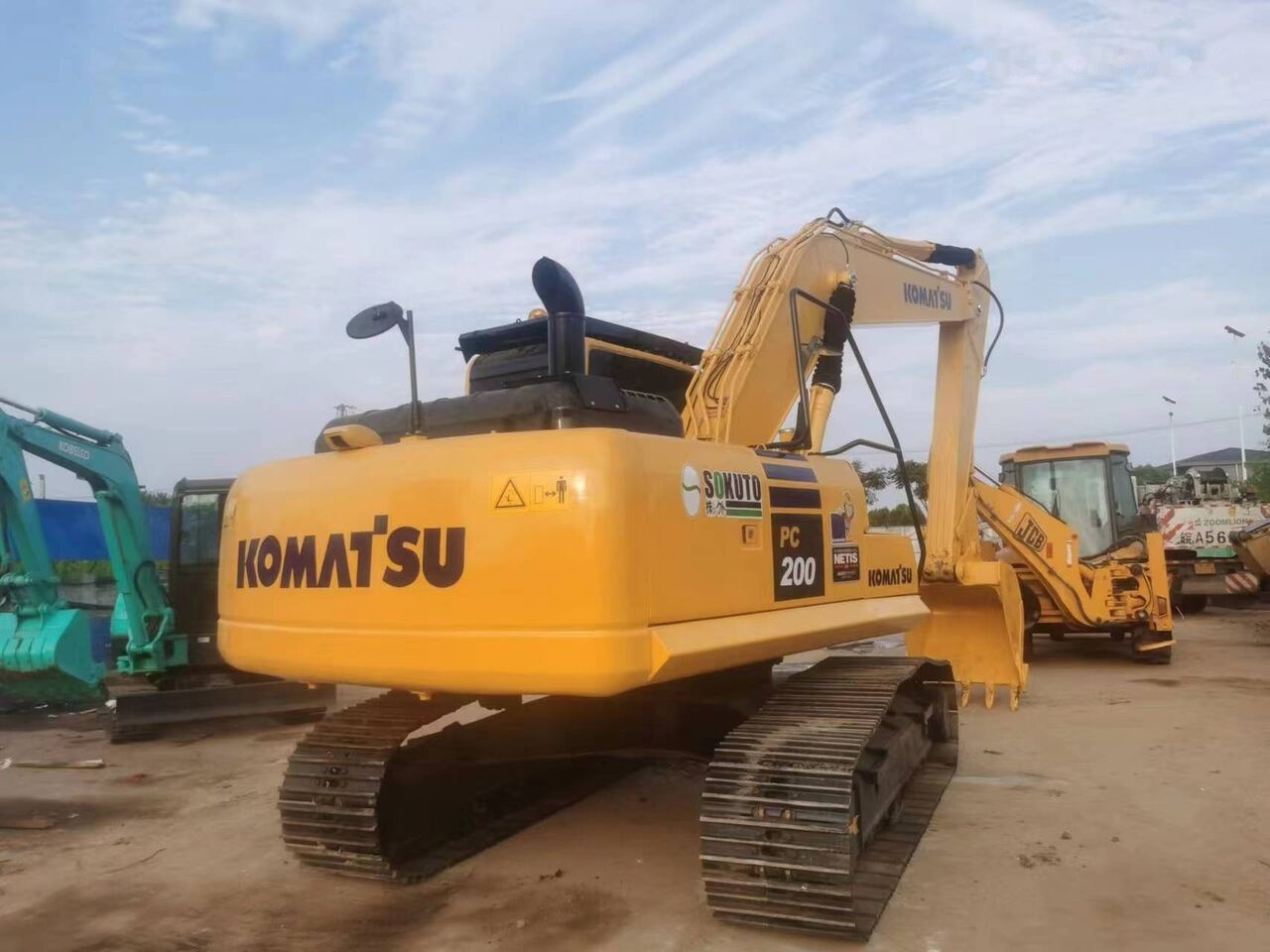 Komatsu PC200-8 - Kettenbagger: das Bild 3 Komatsu PC200-8 - Kettenbagger: das Bild 3
