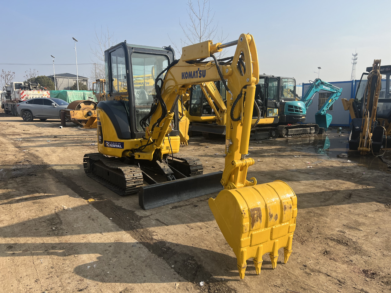 Komatsu PC30MR - Minibagger: das Bild 1 Komatsu PC30MR - Minibagger: das Bild 1