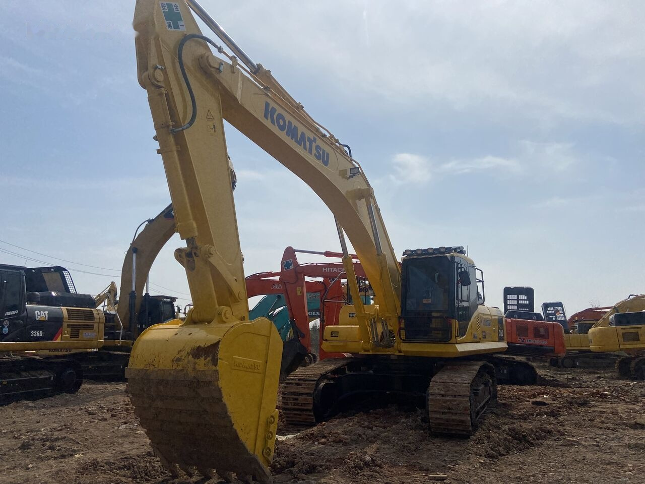 Komatsu PC350 - Kettenbagger: das Bild 1 Komatsu PC350 - Kettenbagger: das Bild 1