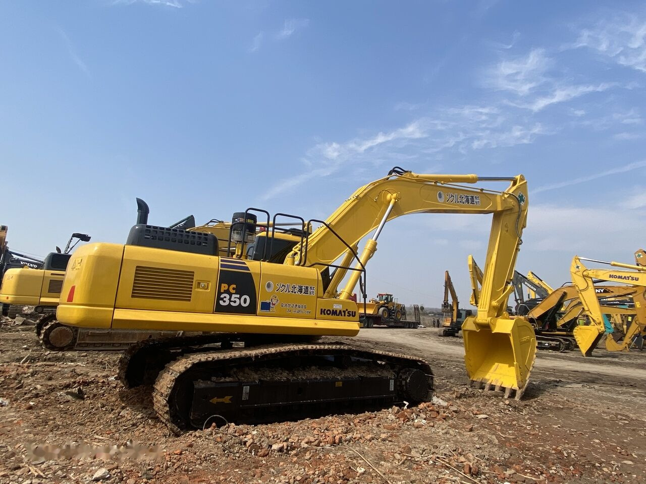 Komatsu PC350 - Kettenbagger: das Bild 5 Komatsu PC350 - Kettenbagger: das Bild 5