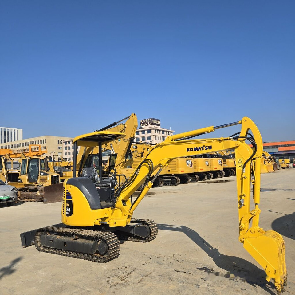 Komatsu PC35MR - Minibagger: das Bild 1 Komatsu PC35MR - Minibagger: das Bild 1