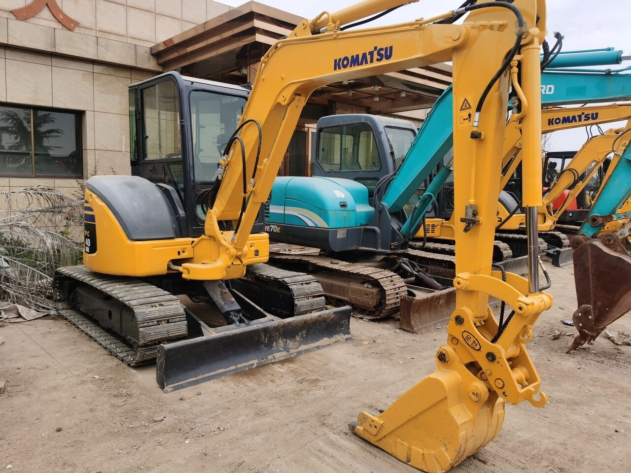 Komatsu PC40 - Minibagger: das Bild 3 Komatsu PC40 - Minibagger: das Bild 3