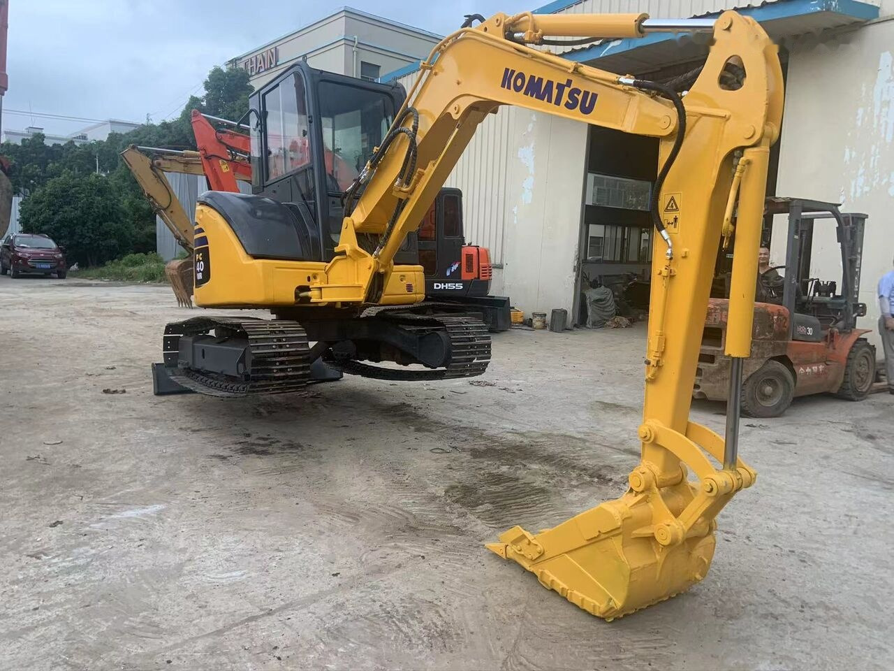 Komatsu PC40MR - Minibagger: das Bild 3 Komatsu PC40MR - Minibagger: das Bild 3