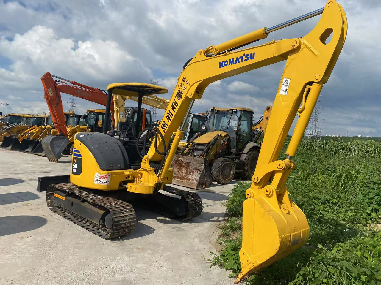 Komatsu PC50MR - Minibagger: das Bild 4 Komatsu PC50MR - Minibagger: das Bild 4