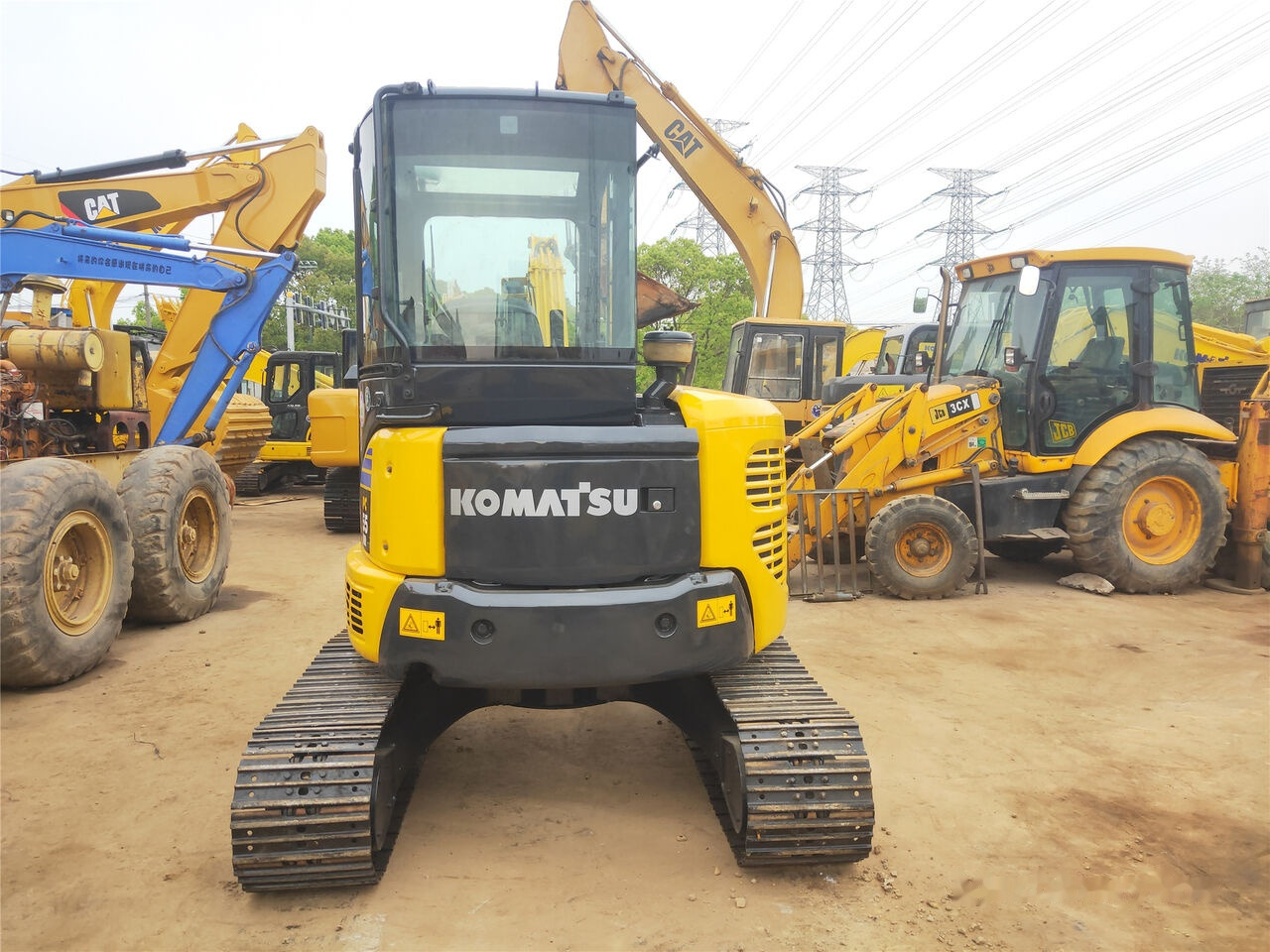 Komatsu PC55 - Minibagger: das Bild 2 Komatsu PC55 - Minibagger: das Bild 2