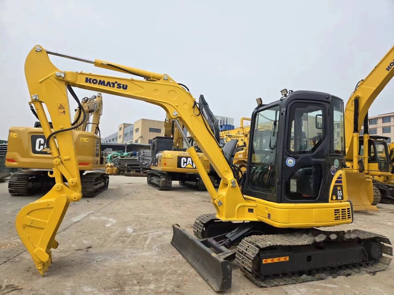 Minibagger Komatsu PC55MR: das Bild 7