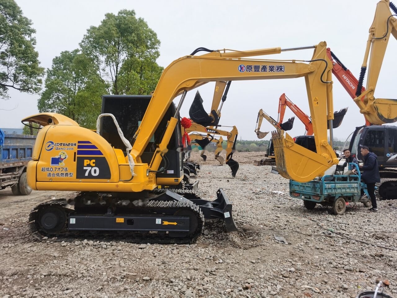 Komatsu PC70-8 - Kettenbagger: das Bild 1 Komatsu PC70-8 - Kettenbagger: das Bild 1