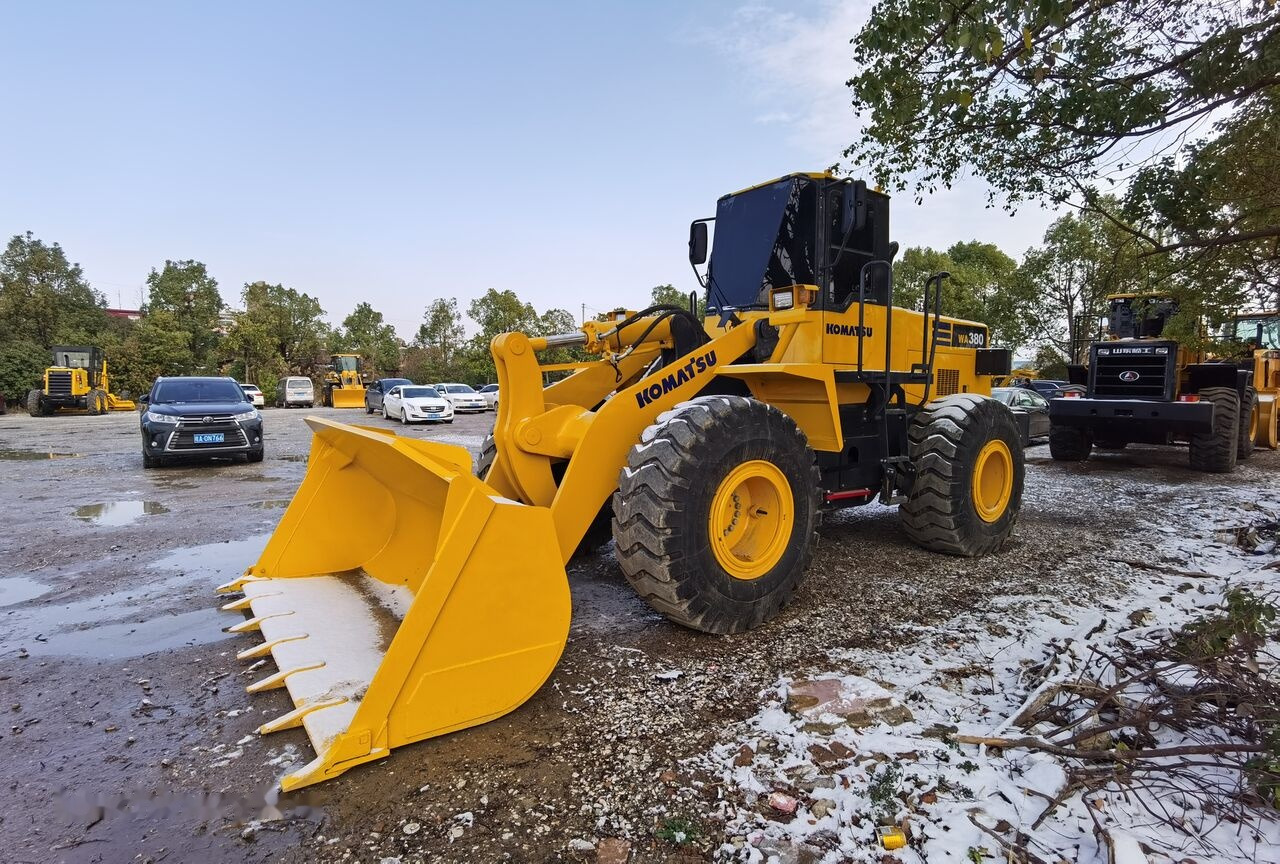 Radlader Komatsu WA380: das Bild 6