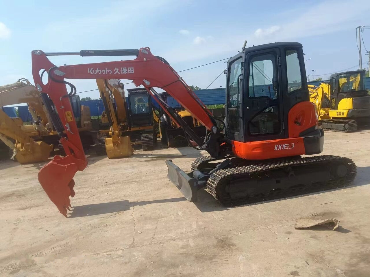 Kubota KX163 - Minibagger: das Bild 4 Kubota KX163 - Minibagger: das Bild 4