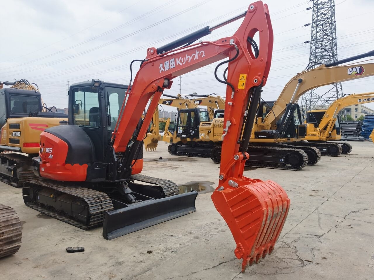 Kubota KX165 - Minibagger: das Bild 2 Kubota KX165 - Minibagger: das Bild 2