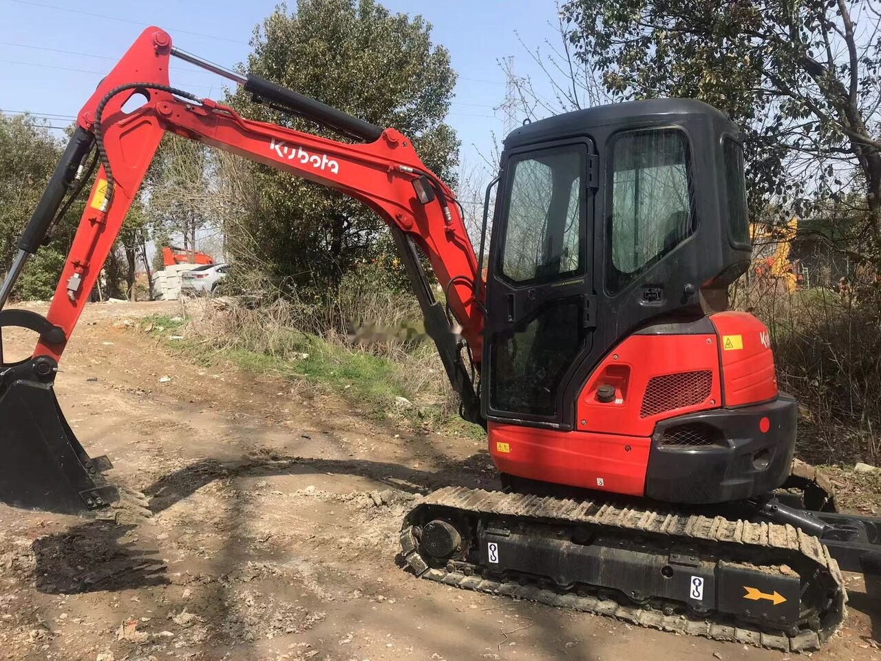 Kubota U35 - Minibagger: das Bild 3 Kubota U35 - Minibagger: das Bild 3