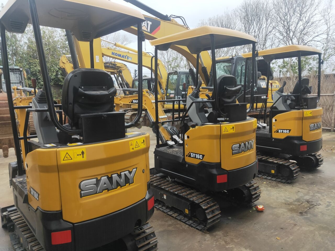 Minibagger Sany SY16C: das Bild 6