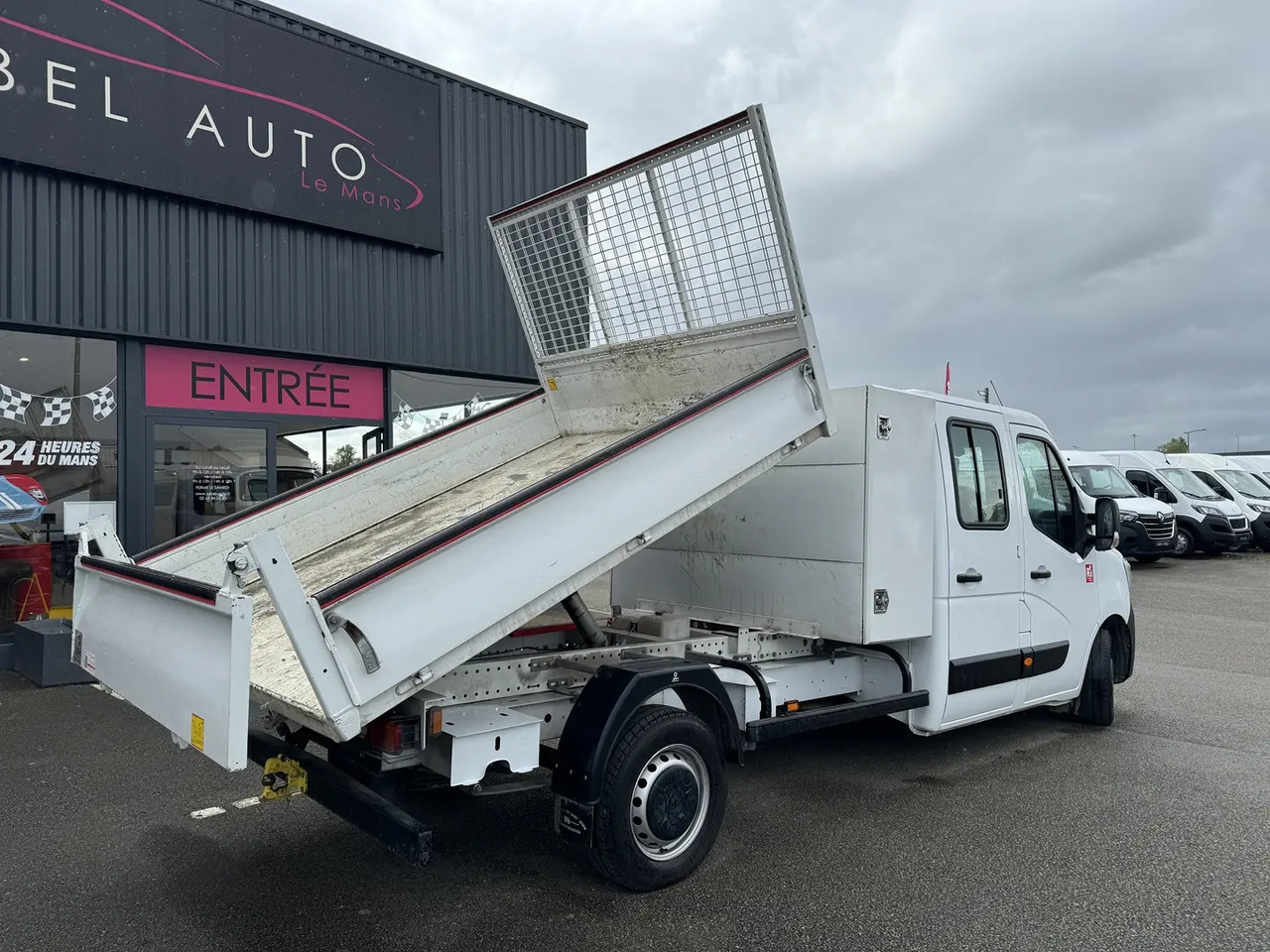 Renault Master RJ3500 L4 2.3 BLUE DCI 130CH DOUBLE CABINE CONFORT EUROVI - Kipper Transporter, Transporter mit Doppelkabine: das Bild 4 Renault Master RJ3500 L4 2.3 BLUE DCI 130CH DOUBLE CABINE CONFORT EUROVI - Kipper Transporter, Transporter mit Doppelkabine: das Bild 4