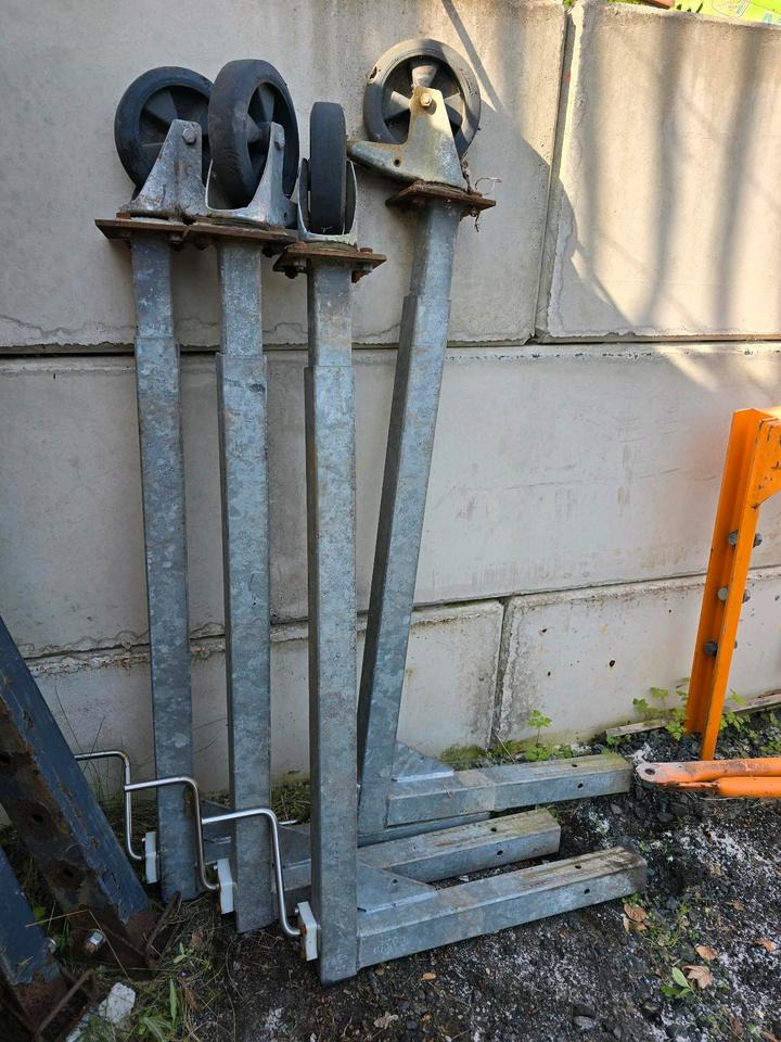 4x Stützen für Salzstreuer Container Wohnkabine Schmidt Epoke Gmeiner Salzsilo Streuautomat Winterdienst - Salzstreuer: das Bild 2 4x Stützen für Salzstreuer Container Wohnkabine Schmidt Epoke Gmeiner Salzsilo Streuautomat Winterdienst - Salzstreuer: das Bild 2