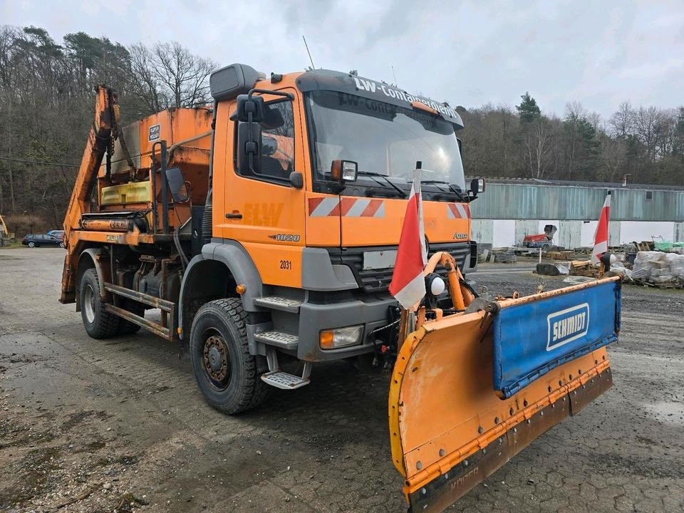 Mercedes-Benz Allrad Atego 1828 AK Absetzkipper Meiller Schmidt Schneepflug Küpper-Weisser Salzstreuer Allrad - Schneeräumfahrzeug: das Bild 4 Mercedes-Benz Allrad Atego 1828 AK Absetzkipper Meiller Schmidt Schneepflug Küpper-Weisser Salzstreuer Allrad - Schneeräumfahrzeug: das Bild 4