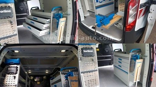 Kleintransporter Ford Transit Custom Sortimo Werkstatt 1.Hd Scheckheft: das Bild 19