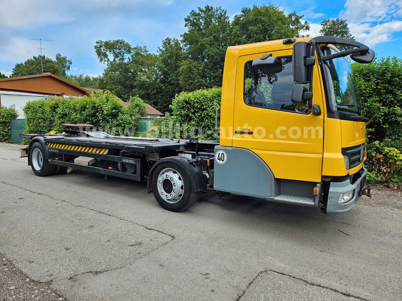 Mercedes-Benz Kamag * WBH 25 * Wiesel * Umsetzer * Sattelkupp. - Fahrgestell LKW: das Bild 3 Mercedes-Benz Kamag * WBH 25 * Wiesel * Umsetzer * Sattelkupp. - Fahrgestell LKW: das Bild 3