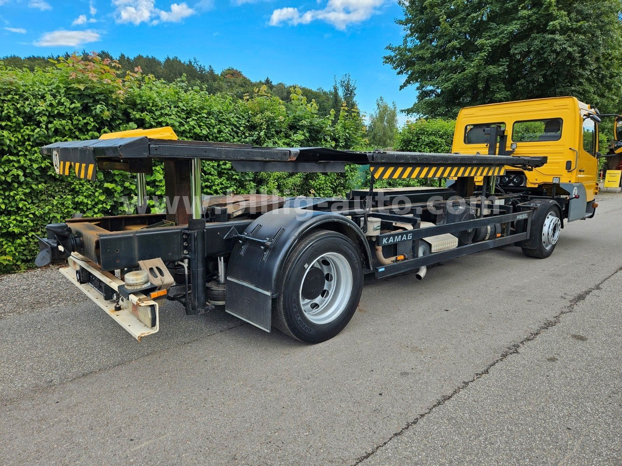 Mercedes-Benz Kamag * WBH 25 * Wiesel * Umsetzer * Sattelkupp. - Containerwagen/ Wechselfahrgestell LKW: das Bild 5 Mercedes-Benz Kamag * WBH 25 * Wiesel * Umsetzer * Sattelkupp. - Containerwagen/ Wechselfahrgestell LKW: das Bild 5