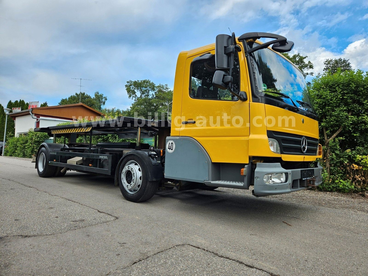 Mercedes-Benz Kamag * WBH 25 * Wiesel * Umsetzer * Sattelkupp. - Fahrgestell LKW: das Bild 1 Mercedes-Benz Kamag * WBH 25 * Wiesel * Umsetzer * Sattelkupp. - Fahrgestell LKW: das Bild 1