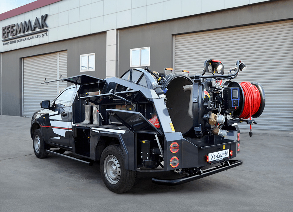 EFEMMAK Xs-Combi Combined Sewer Jetting And Vacuum Vehicle - Leasing EFEMMAK Xs-Combi Combined Sewer Jetting And Vacuum Vehicle: das Bild 9
