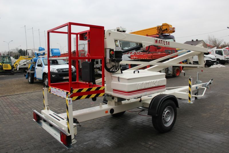 Nowy podnośnik na przyczepie Matilsa Parma 12 - Anhänger-Arbeitsbühne: das Bild 3 Nowy podnośnik na przyczepie Matilsa Parma 12 - Anhänger-Arbeitsbühne: das Bild 3