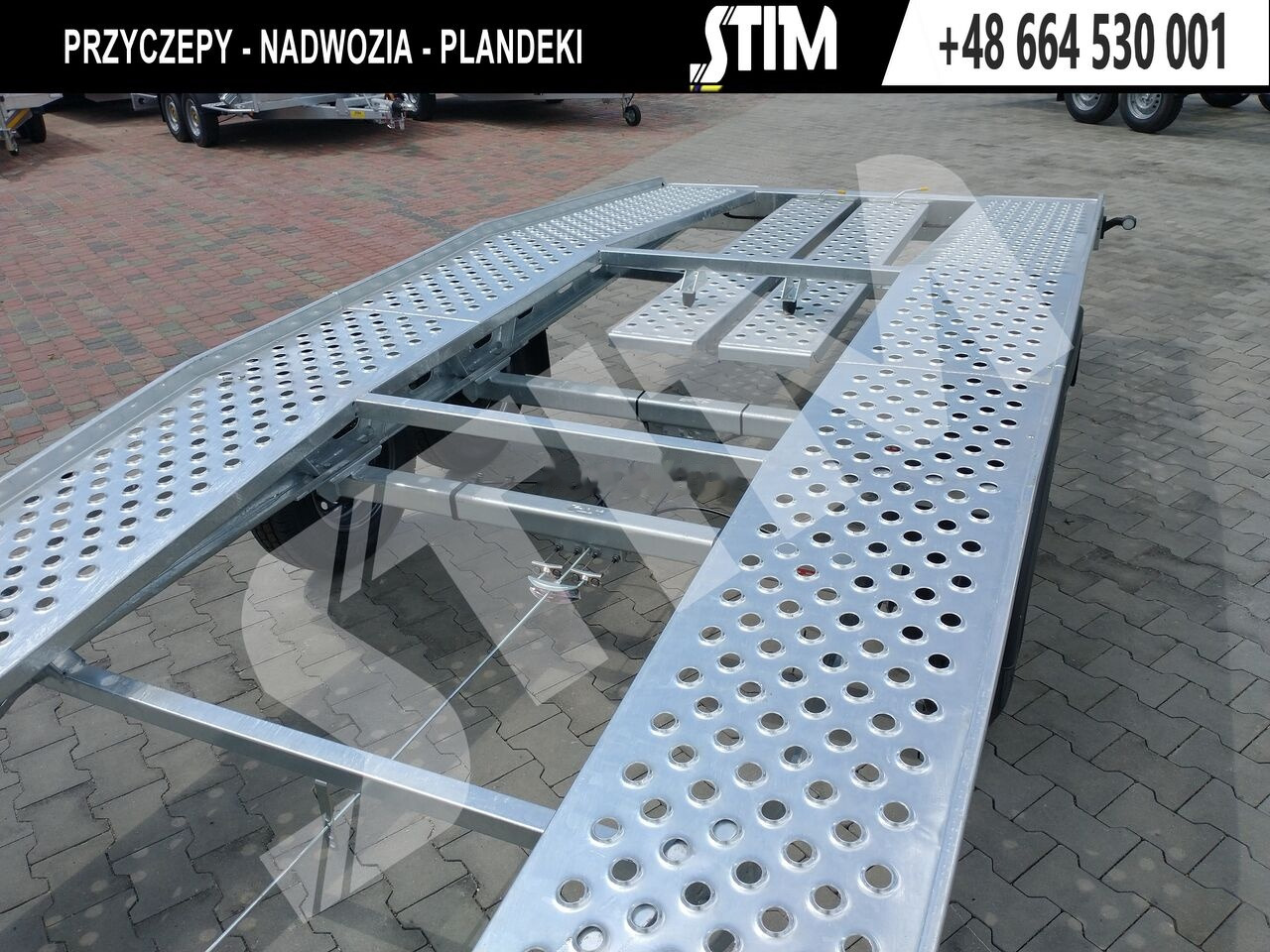 NEU: Autotransporter Anhänger Stim L22/PS-TS/41-27S: das Bild 11