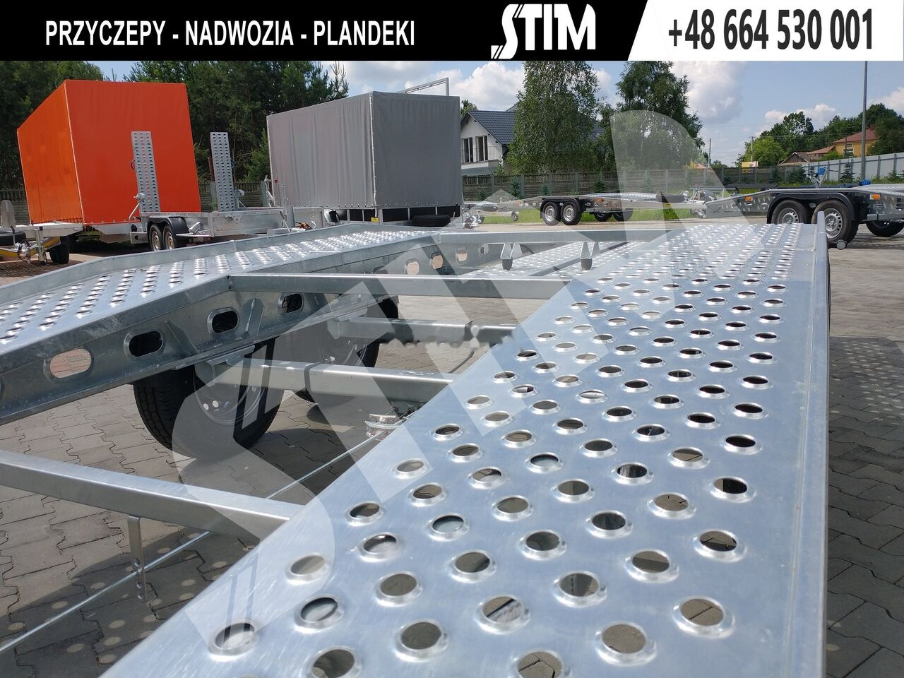 NEU: Autotransporter Anhänger Stim L22/PS-TS/41-27S: das Bild 10