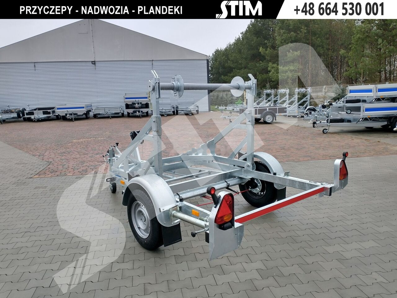 Stim S21/KB-13WRB - Kabeltrommelanhänger: das Bild 3 Stim S21/KB-13WRB - Kabeltrommelanhänger: das Bild 3