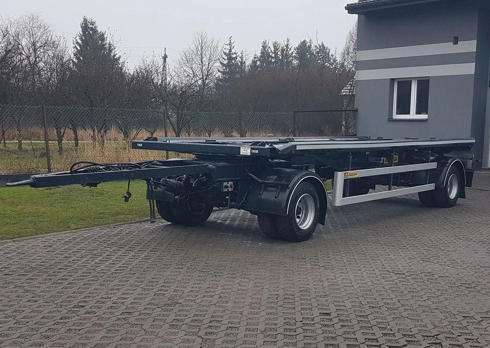 Zaslaw D-659 DO KONTENERÓW HAKOWCA POD KONTENERY 2 OSIE BLIŹNIAKI RESORY MEILLER - Abrollanhänger/ Absetzanhänger: das Bild 2 Zaslaw D-659 DO KONTENERÓW HAKOWCA POD KONTENERY 2 OSIE BLIŹNIAKI RESORY MEILLER - Abrollanhänger/ Absetzanhänger: das Bild 2