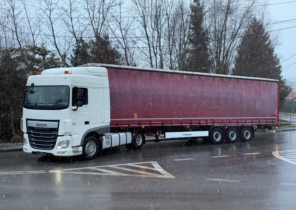 Plane LKW DAF * Zestaw * DAF 106 Euro 6 + Naczepa Krone * Bardzo Dobry Stan: das Bild 20