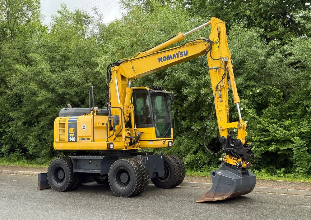Komatsu * Komatsu PW 148 *ROTOTILT * Sprowadzona * Stan Perfekcyjny * Koparka Kołowa * - Mobilbagger: das Bild 2 Komatsu * Komatsu PW 148 *ROTOTILT * Sprowadzona * Stan Perfekcyjny * Koparka Kołowa * - Mobilbagger: das Bild 2