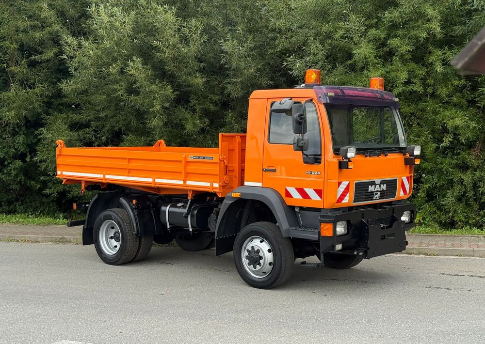 MAN * MAN 14-220 * Kiper Wywrotka Meiller * 4x4 * Zimowe Utrzymanie * Unimog * - Kipper: das Bild 2 MAN * MAN 14-220 * Kiper Wywrotka Meiller * 4x4 * Zimowe Utrzymanie * Unimog * - Kipper: das Bild 2
