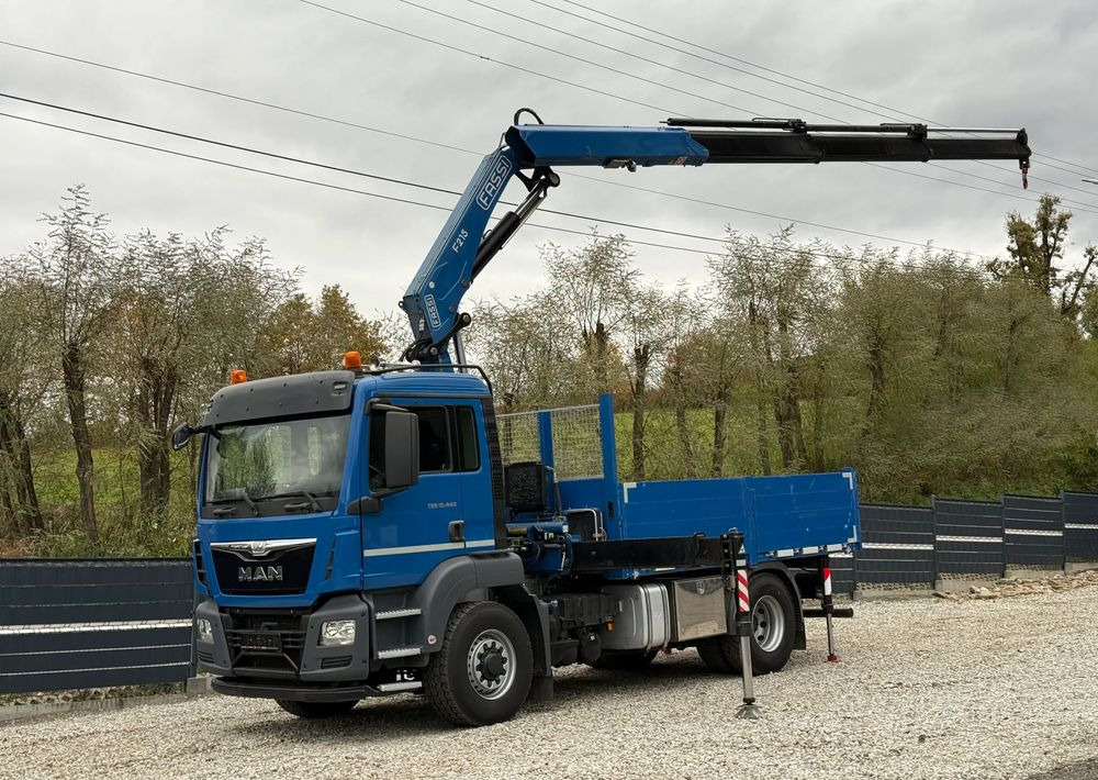 MAN * MAN 18.440 TGS * 4x4 * HDS Fassi F215 * Sprowadzony * 95 000 KM ! * Stan Jak Nowy - Pritsche LKW, Autokran: das Bild 1 MAN * MAN 18.440 TGS * 4x4 * HDS Fassi F215 * Sprowadzony * 95 000 KM ! * Stan Jak Nowy - Pritsche LKW, Autokran: das Bild 1