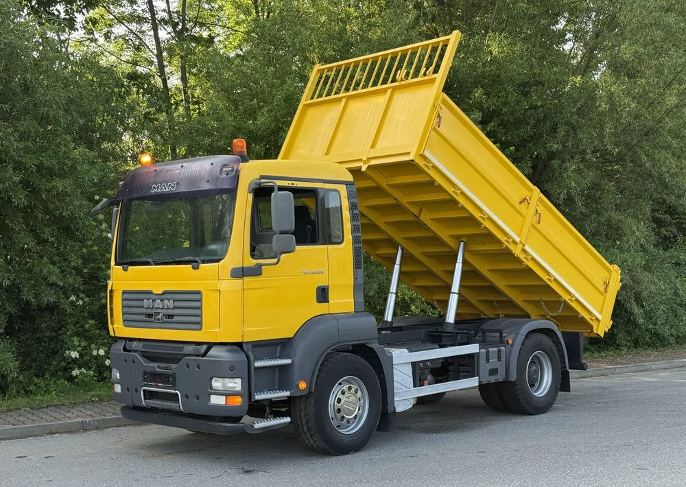 MAN * MAN TGA 18-320 * Kiper Wywrotka * 4x2 * Kran * Sprowadzony* Bardzo Dobry Stan - Kipper: das Bild 1 MAN * MAN TGA 18-320 * Kiper Wywrotka * 4x2 * Kran * Sprowadzony* Bardzo Dobry Stan - Kipper: das Bild 1