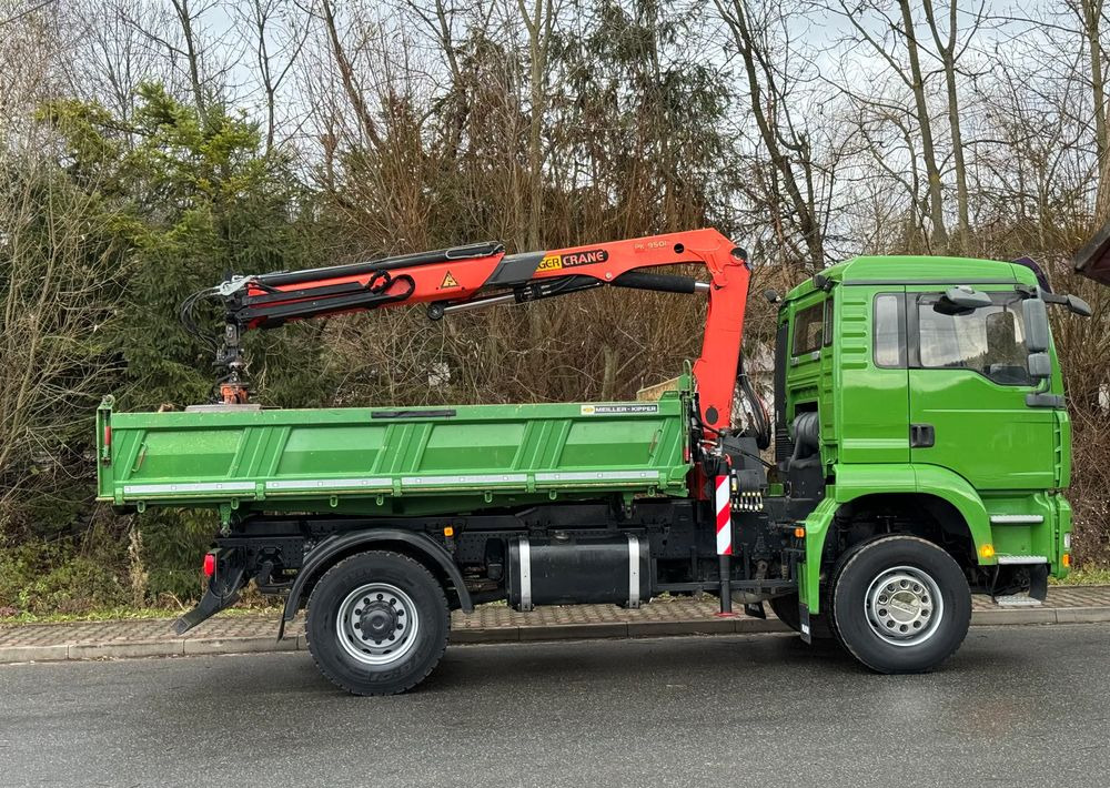 Kipper MAN * MAN TGA 18-360 * Kiper Wywrotka * 4x2 * Kran Palfinger PK 9501 Sprowadzony: das Bild 10