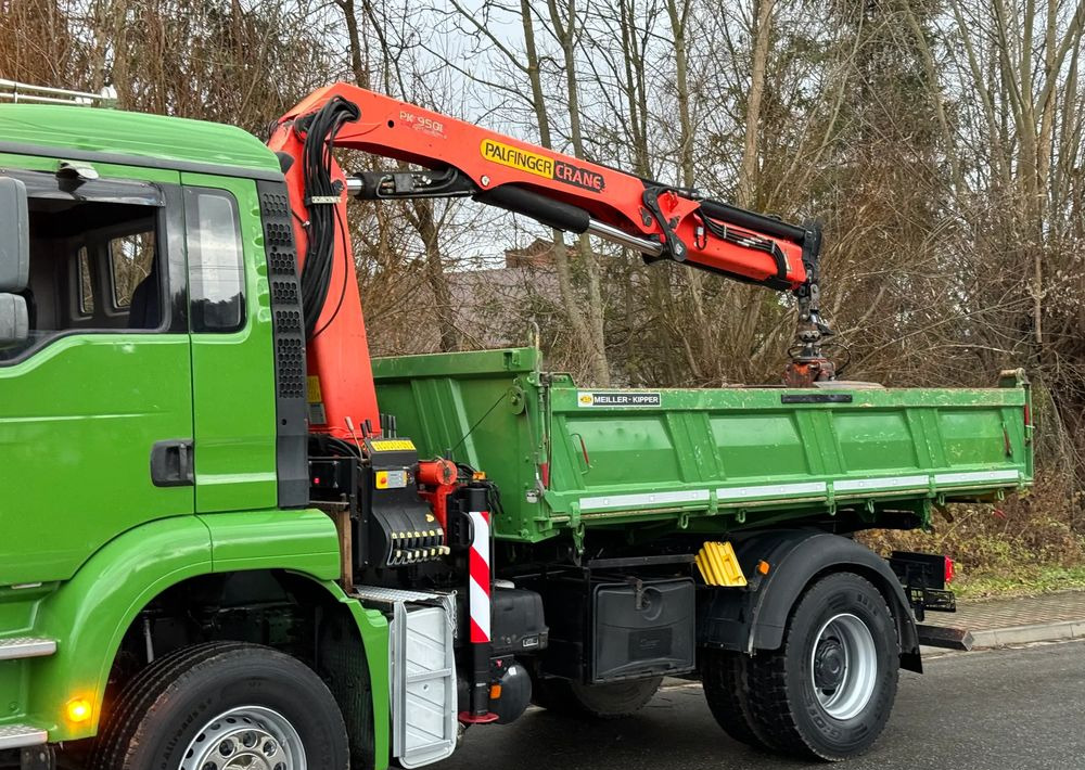 Kipper MAN * MAN TGA 18-360 * Kiper Wywrotka * 4x2 * Kran Palfinger PK 9501 Sprowadzony: das Bild 16