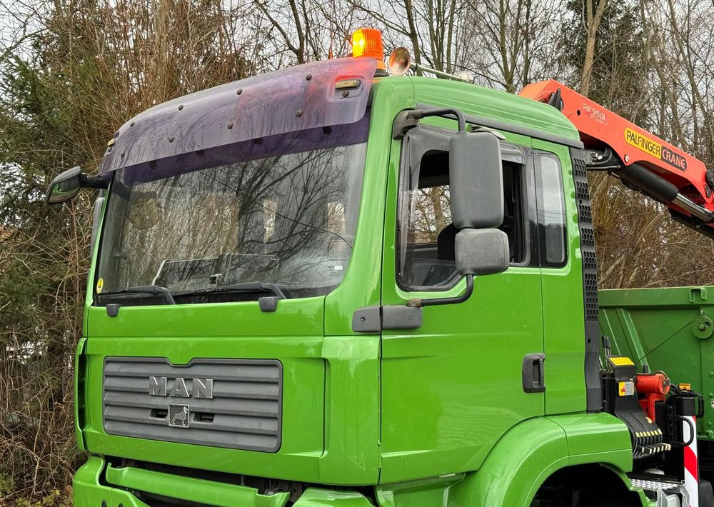 Kipper MAN * MAN TGA 18-360 * Kiper Wywrotka * 4x2 * Kran Palfinger PK 9501 Sprowadzony: das Bild 15