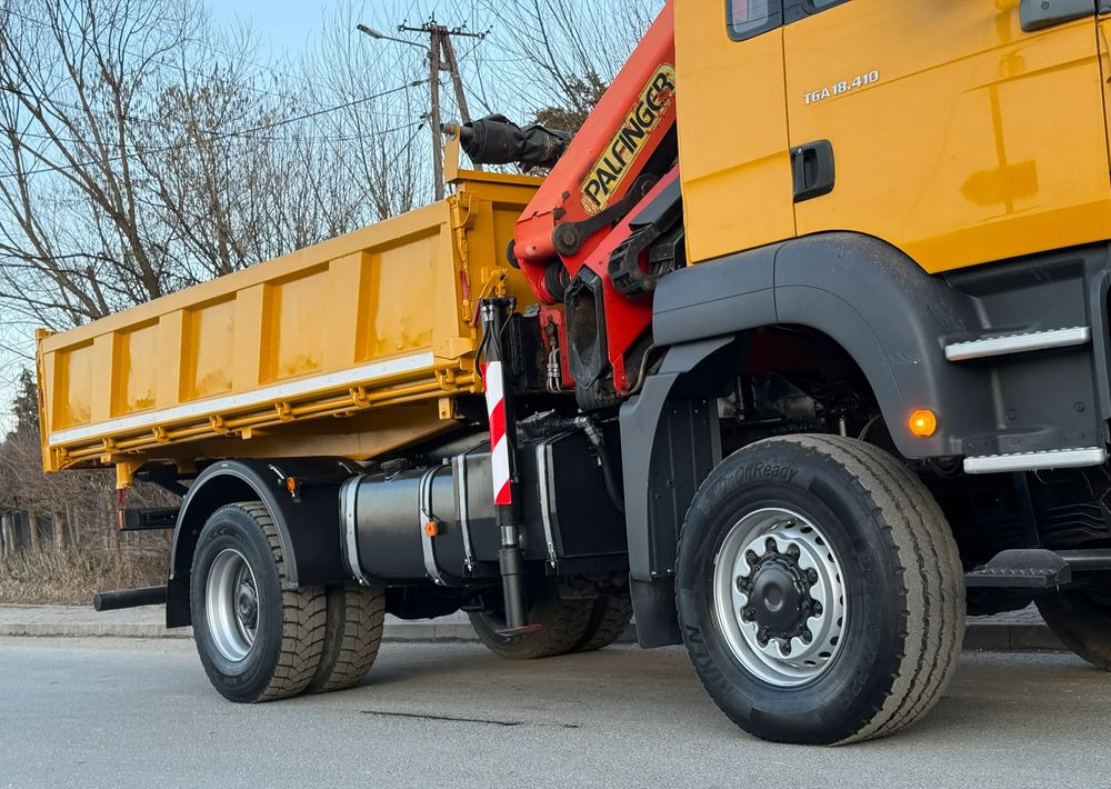 MAN * MAN TGA 18-410 * KIPER WYWROTKA * 4x4 * HDS Palfinger PK16500* Sprowadzony* Bardzo Dobry Stan * - Kipper: das Bild 5 MAN * MAN TGA 18-410 * KIPER WYWROTKA * 4x4 * HDS Palfinger PK16500* Sprowadzony* Bardzo Dobry Stan * - Kipper: das Bild 5