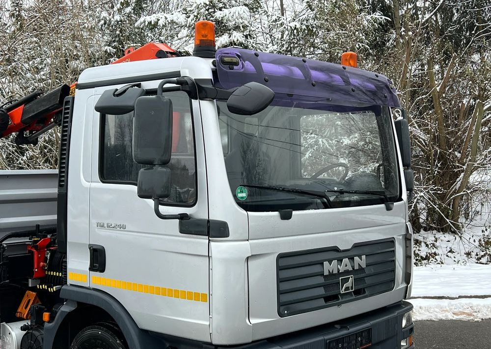 MAN MAN TGL 12-240 Kiper Wywrotka 4x2 Kran PALFINGER PK 12500 BARDZO DOBRY STAN - Kipper: das Bild 4 MAN MAN TGL 12-240 Kiper Wywrotka 4x2 Kran PALFINGER PK 12500 BARDZO DOBRY STAN - Kipper: das Bild 4